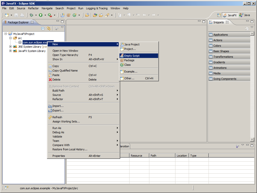 javafx plugin for eclipse free download