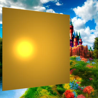 Gold with high specular reflection