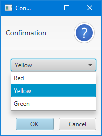 Image of the ChoiceDialog control