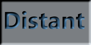 The visual effect of distant
Light on text